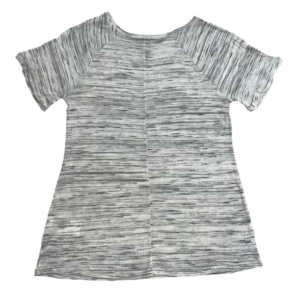 Calvin Klein Jeans Womens T Shirt Top Casual Short Sleeved Pullover Gray Medium - Picture 5 of 12